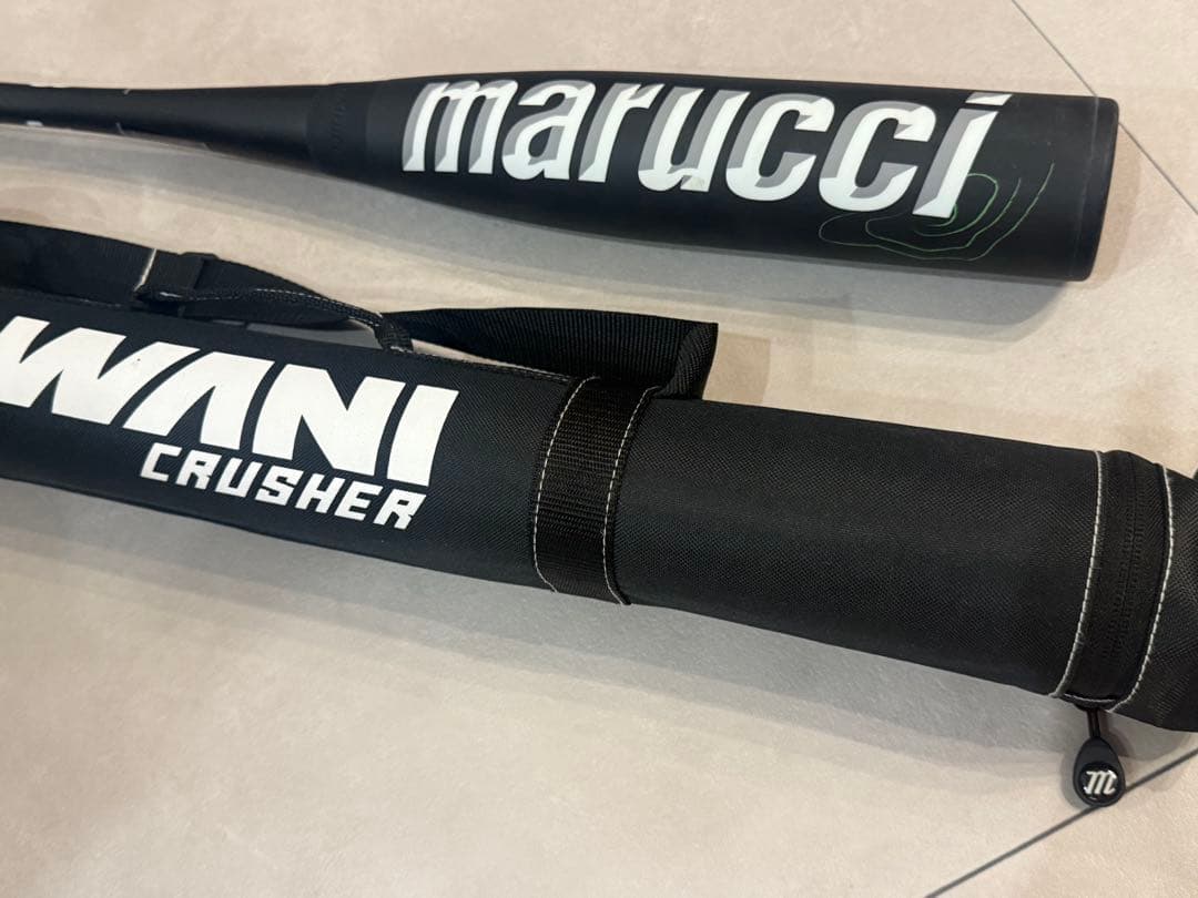 軟式野球⭐︎バット⭐︎ケース付⭐︎ワニクラッシャー⭐︎超美品⭐︎80cm610g