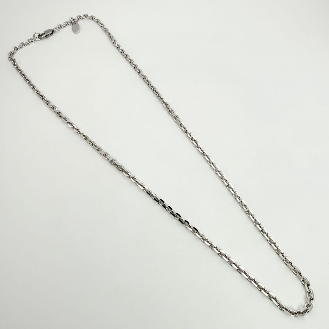 ●【極美品】SAAD ステンレス アズキ チェーン 4.0mm幅 55cm