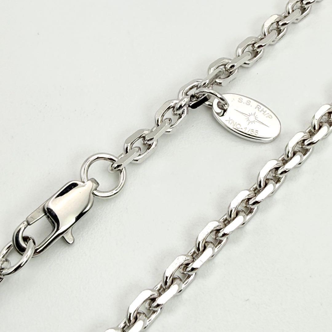 ●【極美品】SAAD ステンレス アズキ チェーン 4.0mm幅 55cm