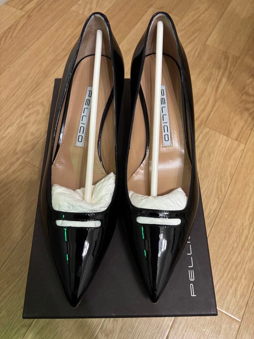 PELLICO ブラック サイズ38 1/2