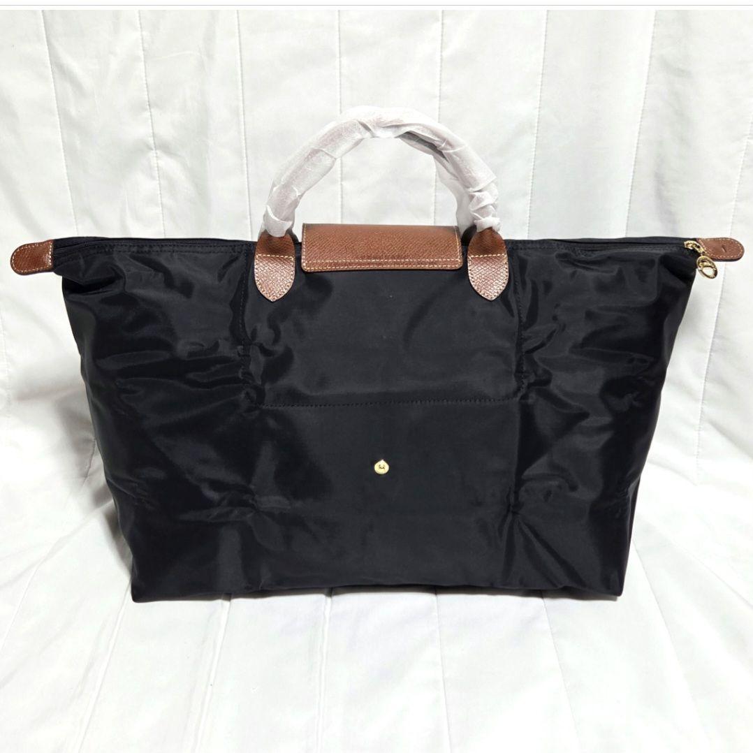 【新品】LONGCHAMP ル プリアージュ トラベルバッグ L 黒×茶