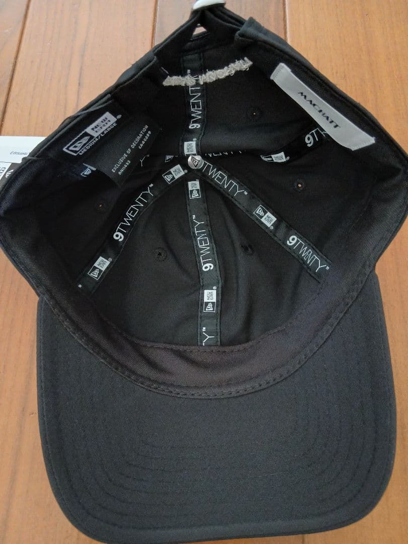 NEWERA×MACHATT　9TWENTYキャップ（ブラック）
