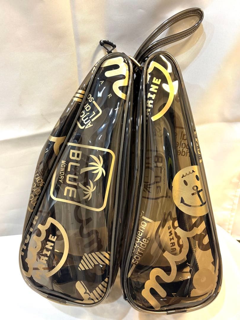 【美品】muta　クリアシューズケース　シューズバック