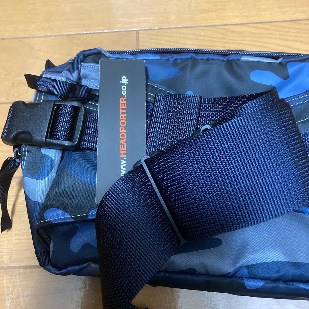HEADPORTER カモフラ 迷彩 ウエストバッグ