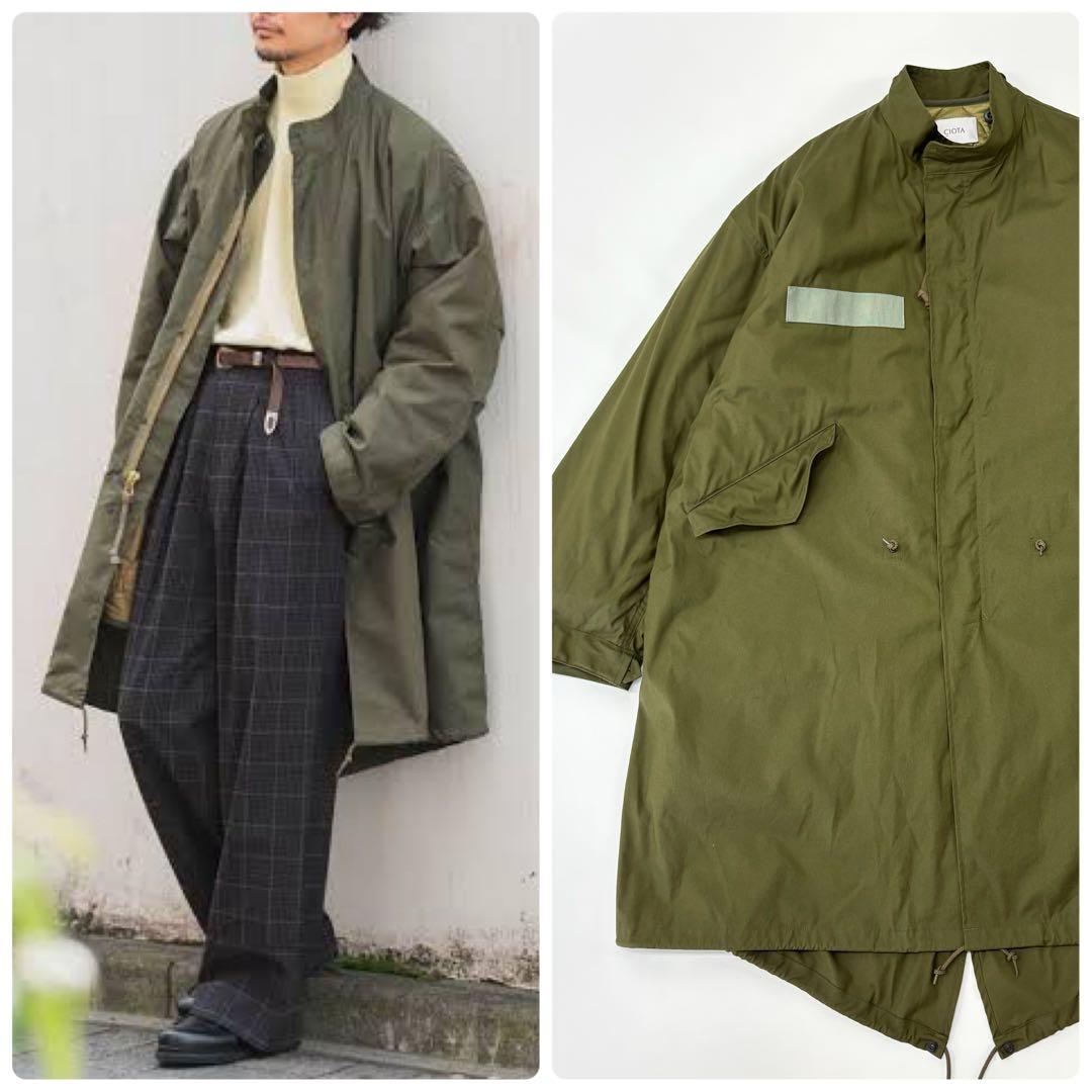 美品 CIOTA シオタ スビンコットン M65 フィッシュテール パーカー 5