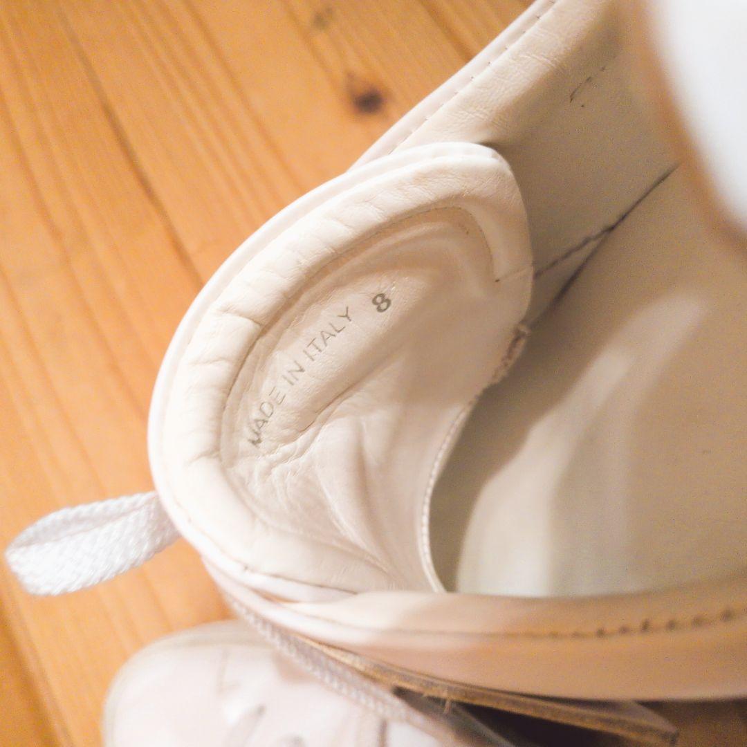 【定価6万超え・イタリア製】OAMC パッチスニーカー 白 27.5cm 希少