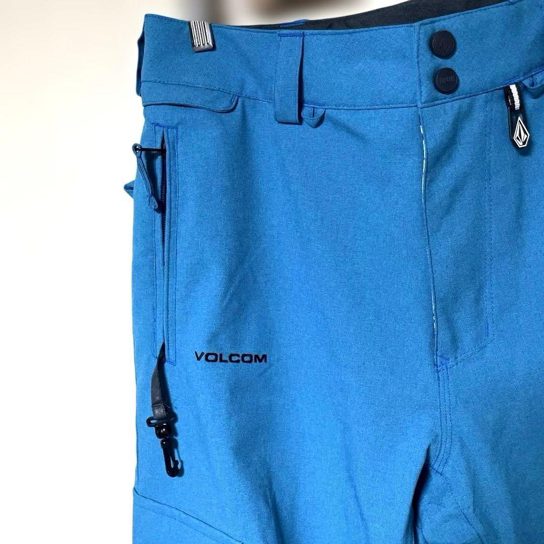 人気美品❗️ VOLCOM ボルコム　スノーボードパンツ　ブルー　メンズ　Mサイズ