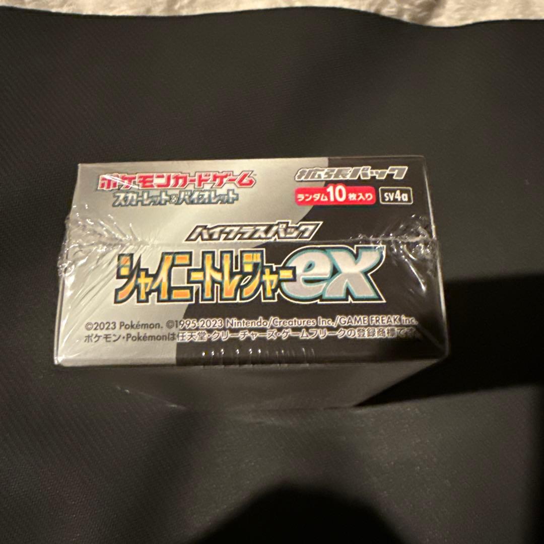 か*で様 ポケモンカードゲーム　シャイニートレジャーEX 未開封1ボックスシュリ