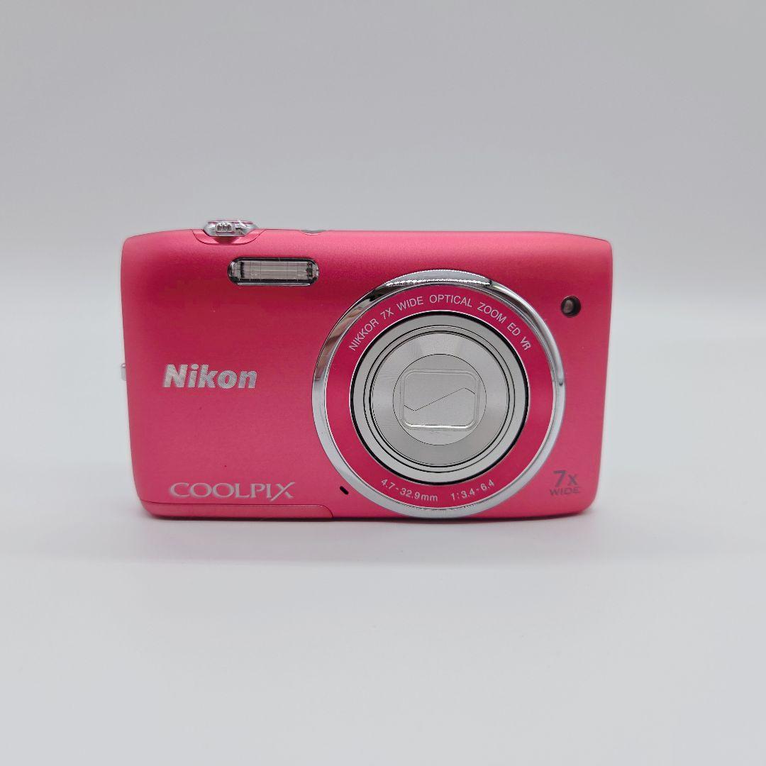 美品✨Nikon COOLPIX S3500 ピンク コンデジ デジカメ ニコン