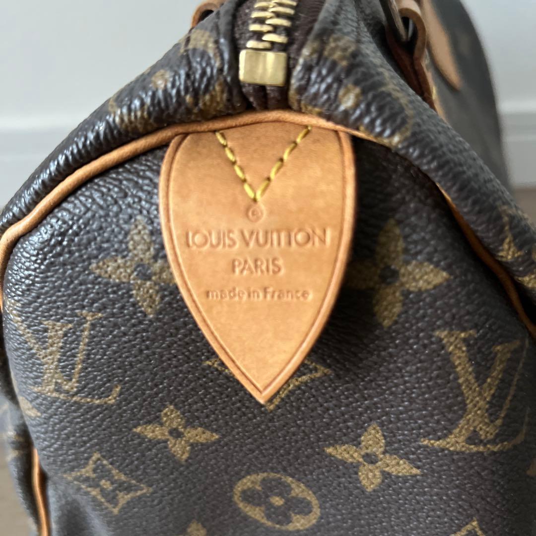 Louis Vuitton モノグラム ハンドバッグ スピーディ25 南京錠
