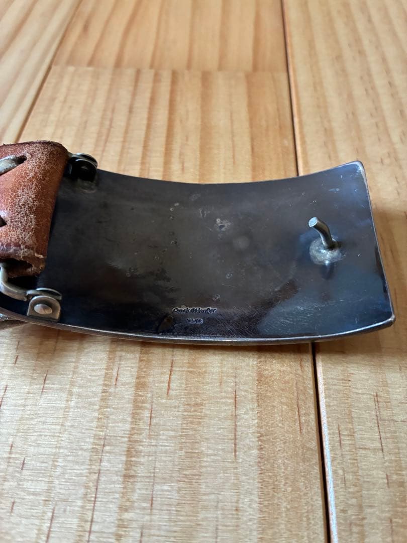 ワンズワーカー シルバーバックル ベルト バイカー ハーレー