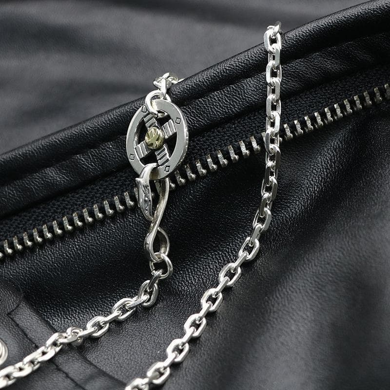 インディアンジュエリー ネックレス ホイールチェーン60cm