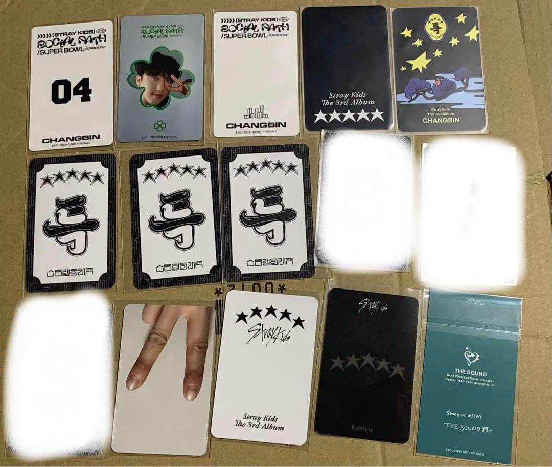 スキズ　チャンビン　トレカ　まとめ売り