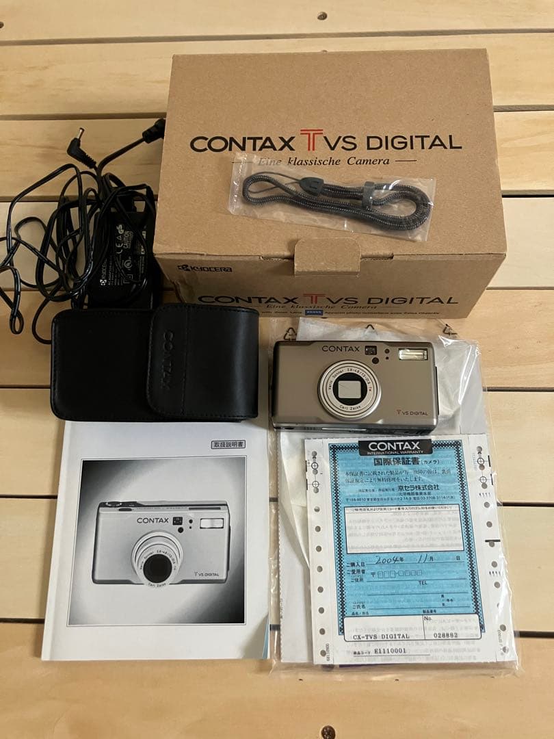 わ*ん様 CONTAX Tvs Digital コンパクトデジタルカメラ