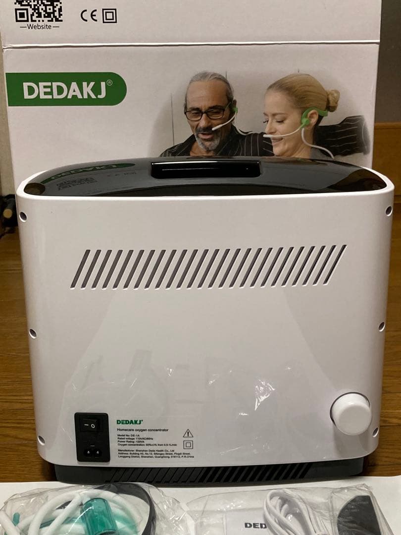 【新品・未使用】DEDAKJ 酸素濃縮器 DE-1A 1-7L/min