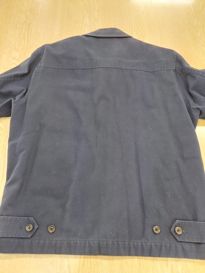 ラルフローレン　ブルゾン　スイングトップ　ネイビー　クリーニング済み 裏チェック