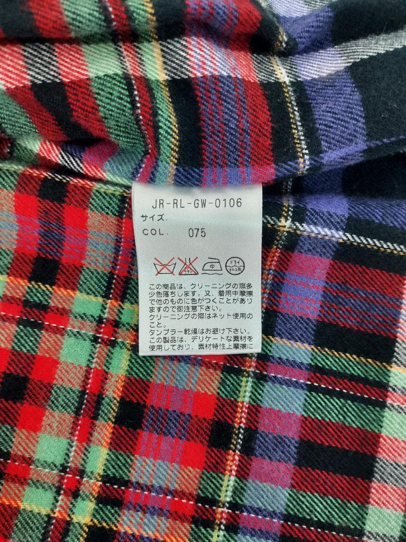 ラルフローレン　ブルゾン　スイングトップ　ネイビー　クリーニング済み 裏チェック