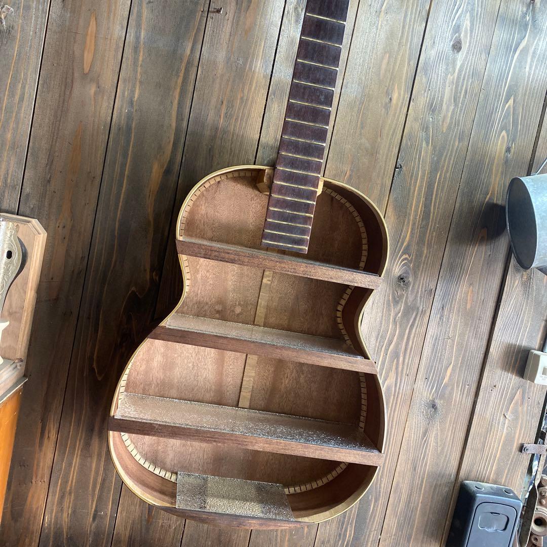 ギターリメイク　飾り棚