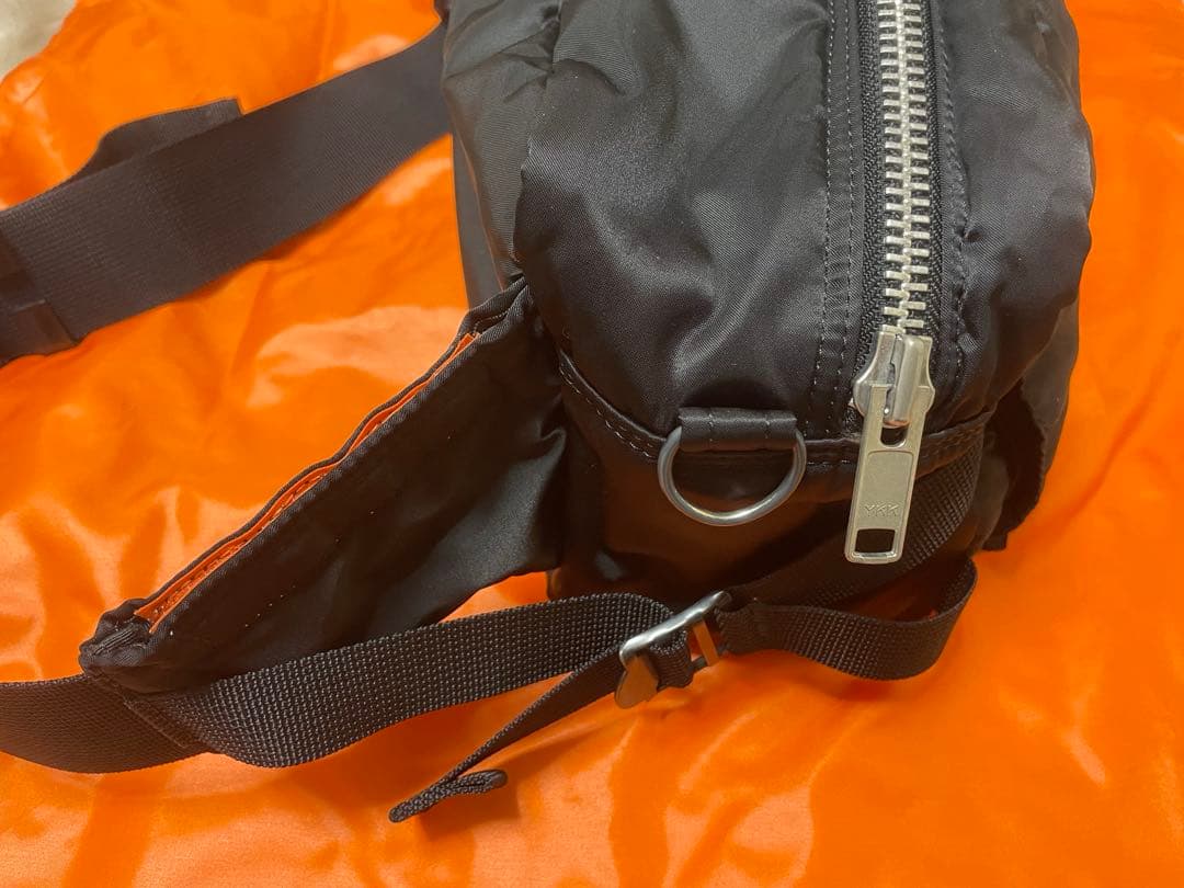 【美品】PORTER ポーター 吉田カバン タンカー ウエストバック 黒