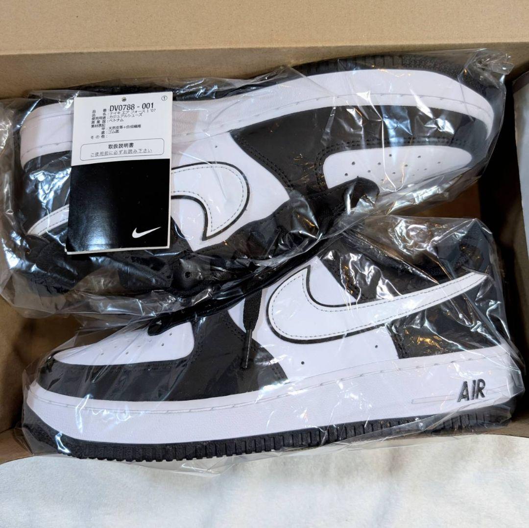 毎日値下げ☆ほぼ新品☆ナイキ エアフォース1 パンダNIKE Air Force