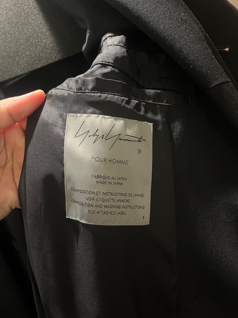 Yohji Yamamoto POUR HOMME 片袖マント 21AW