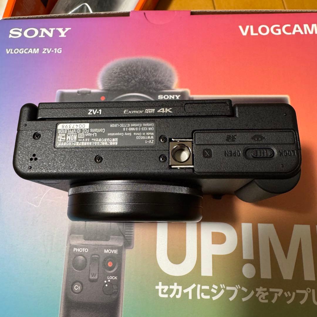 【極美品】 完品 VLOGCAM ZV-1G シューティンググリップキット