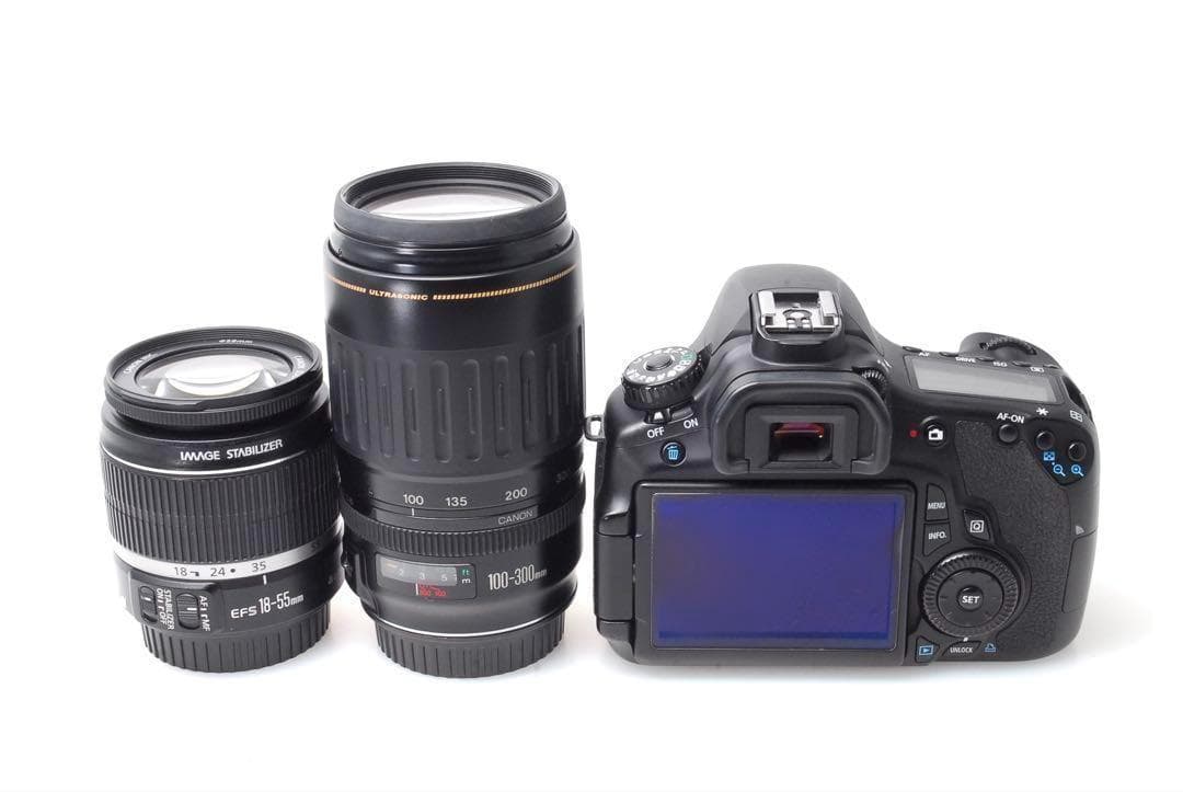 ✨思い出を美しく✨CANON EOS 60D✨ダブルレンズ✨高速連射✨超望遠✨