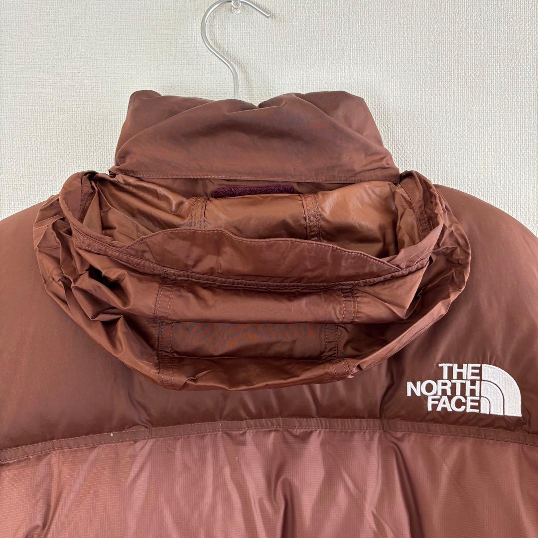 THE NORTH FACE ヌプシジャケット ブラウン ダウンジャケット M