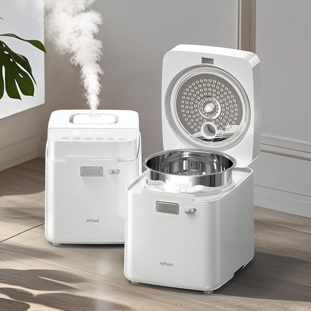 加湿器 スチーム式 加熱式 大容量. 3.3L 加湿量 Mifasol加湿器