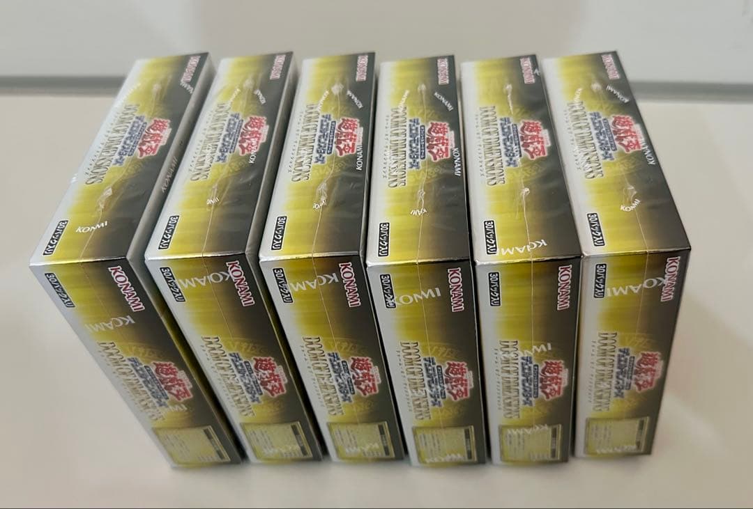 遊戯王OCG　ドゥーム・オブ・ディメンションズ 未開封シュリンク付 6BOX