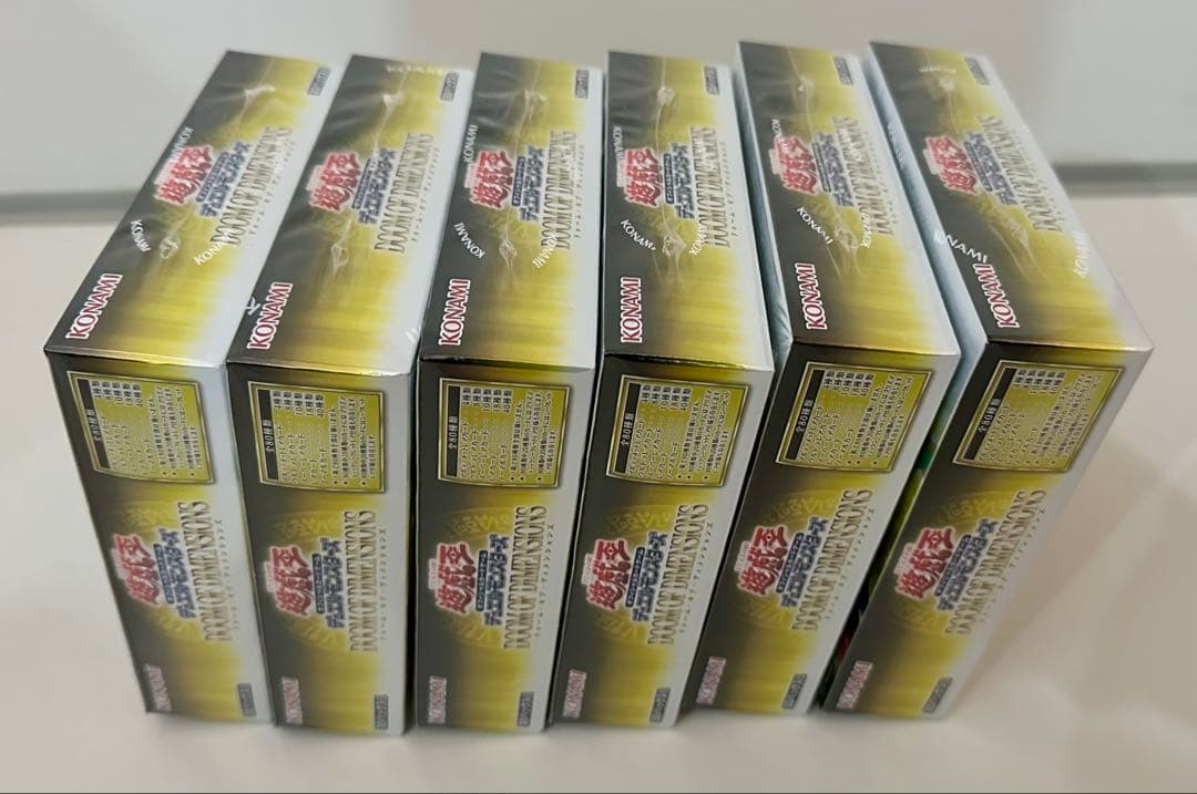 遊戯王OCG　ドゥーム・オブ・ディメンションズ 未開封シュリンク付 6BOX
