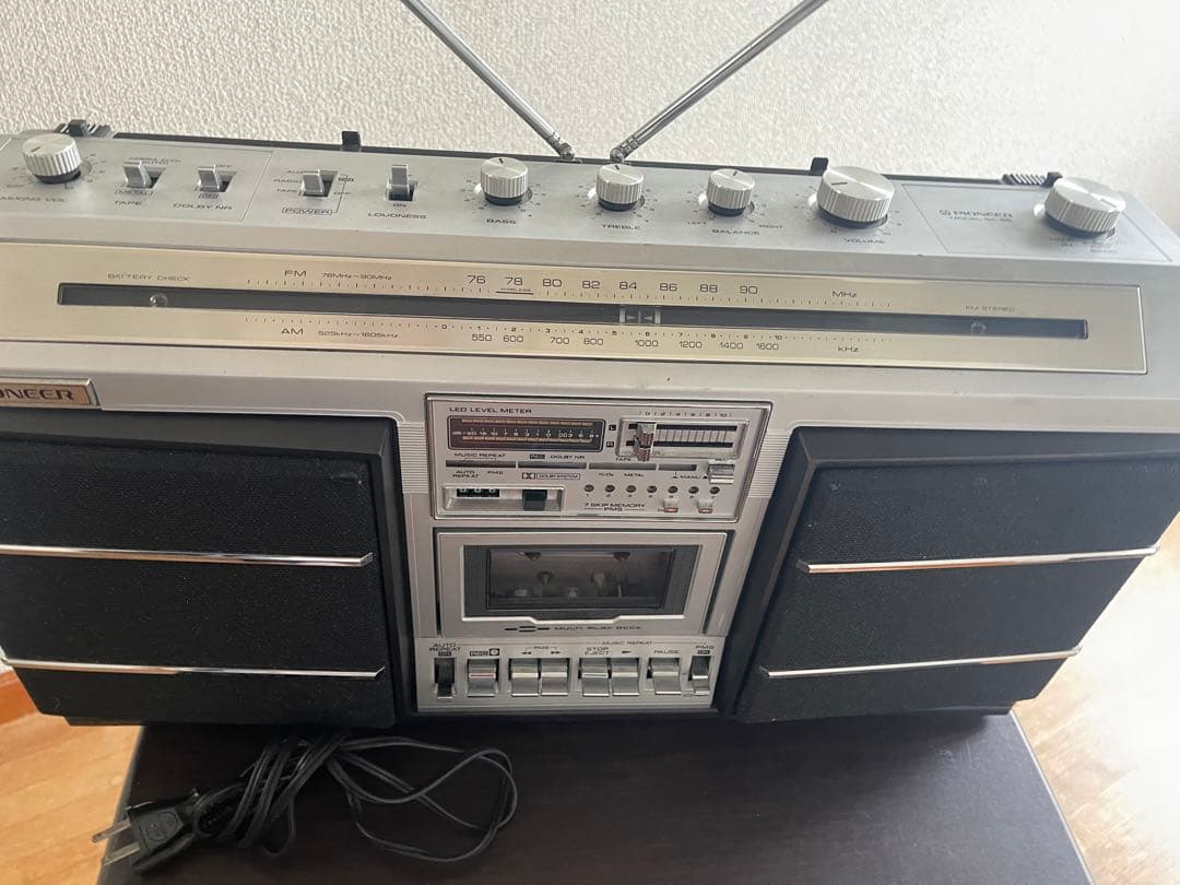 PIONEER SK-95 ラジカセ　レトロ ジャンク
