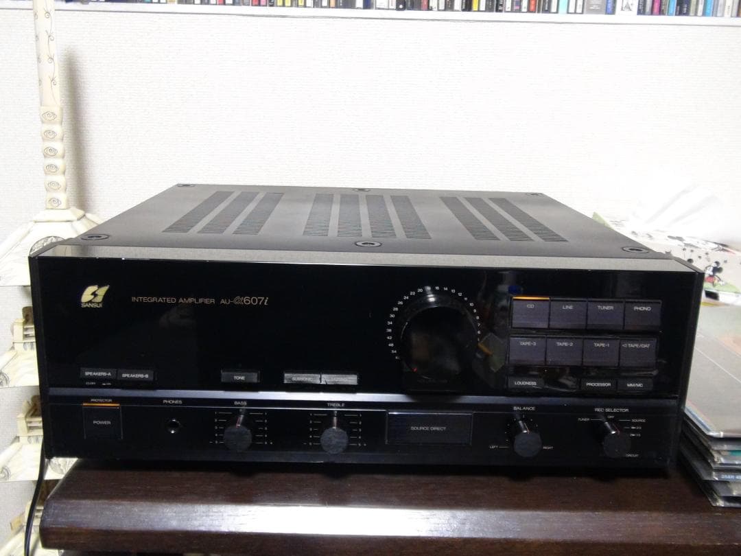 SANSUI AU-α607i プリメインアンプ作動品