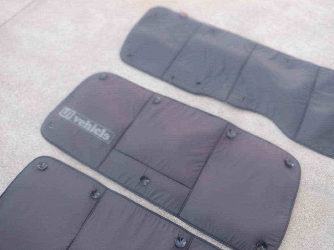 ユーアイビークル 遮光パッド 200 ハイエース　リアプライバシー サンシェード