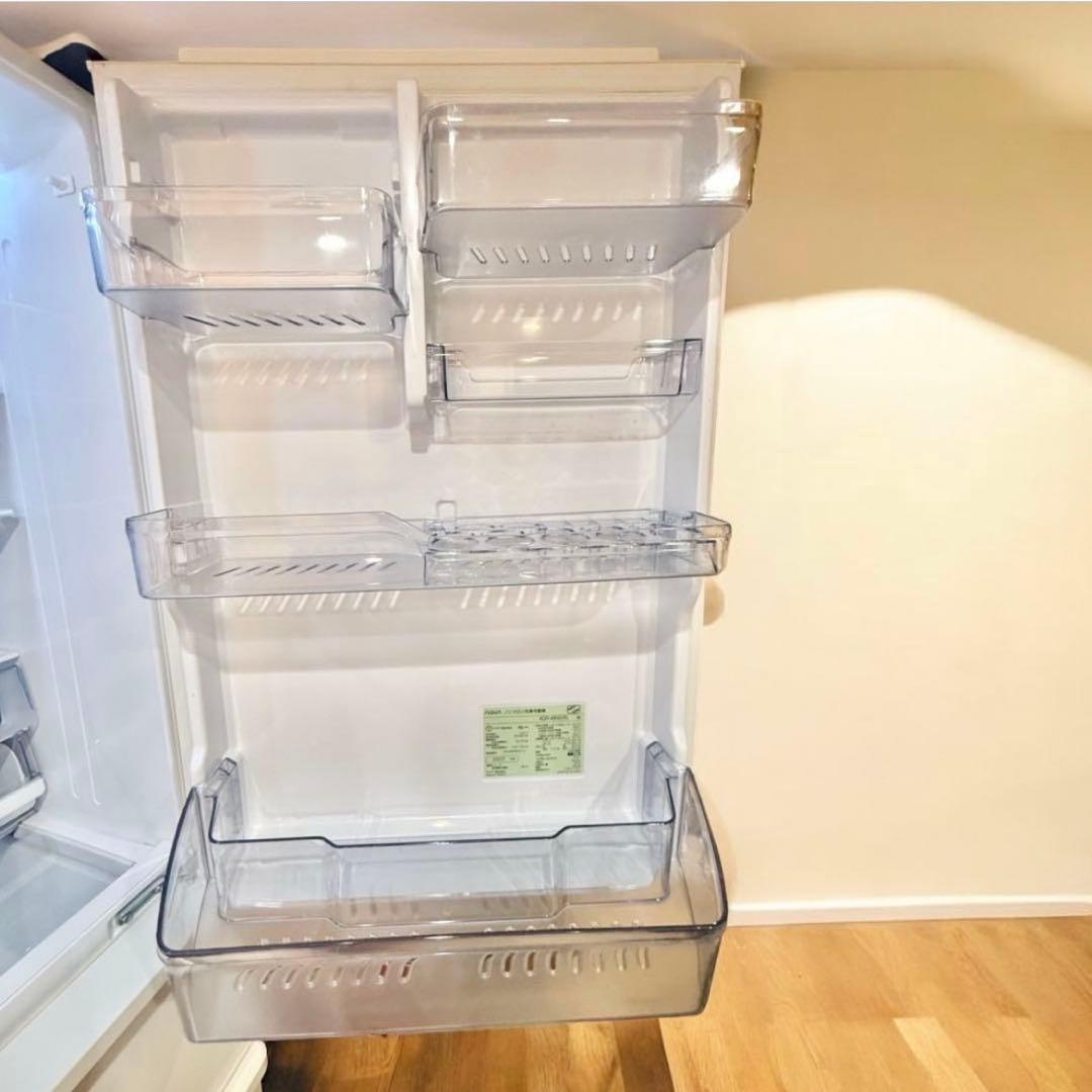 美品 23年製 AQUA 冷蔵庫 大型458ℓ/4ドア 右開き