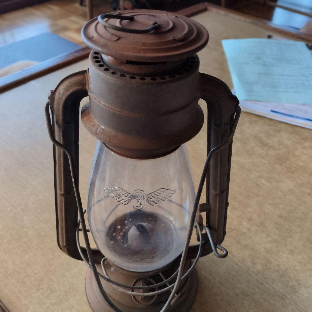 レトロ　アンティーク　オイルランタン