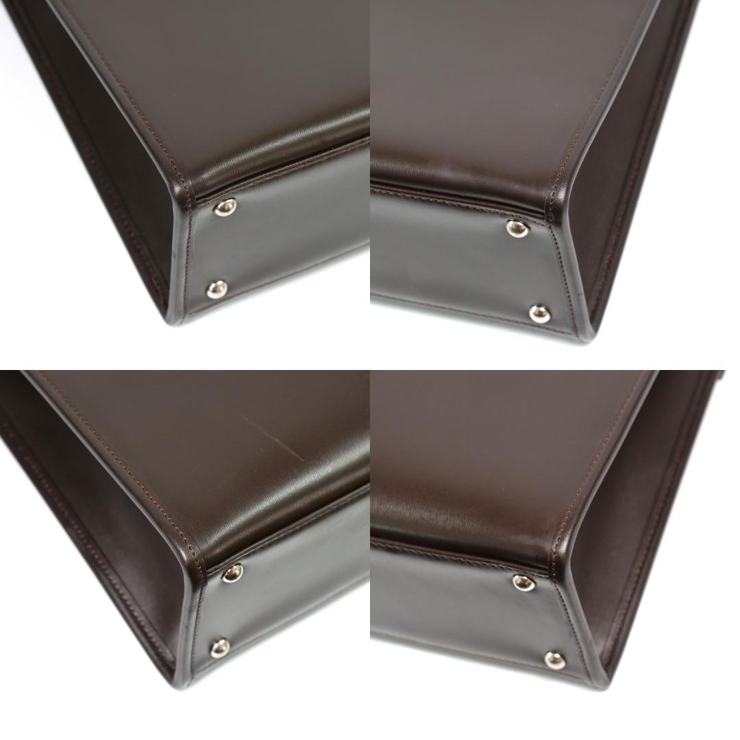 極美品✨ランバンコレクション ビジネスバッグ ブリーフケース レザー