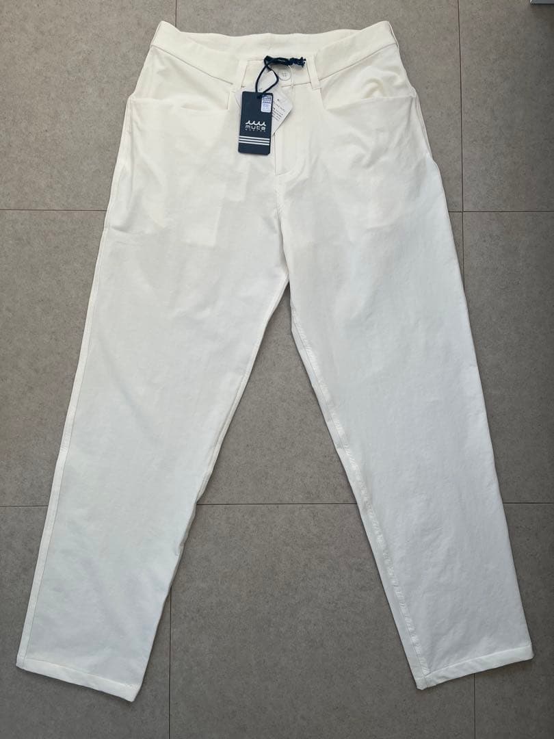 MUTA MARINE ストレッチナイロン セミワイドスラックス