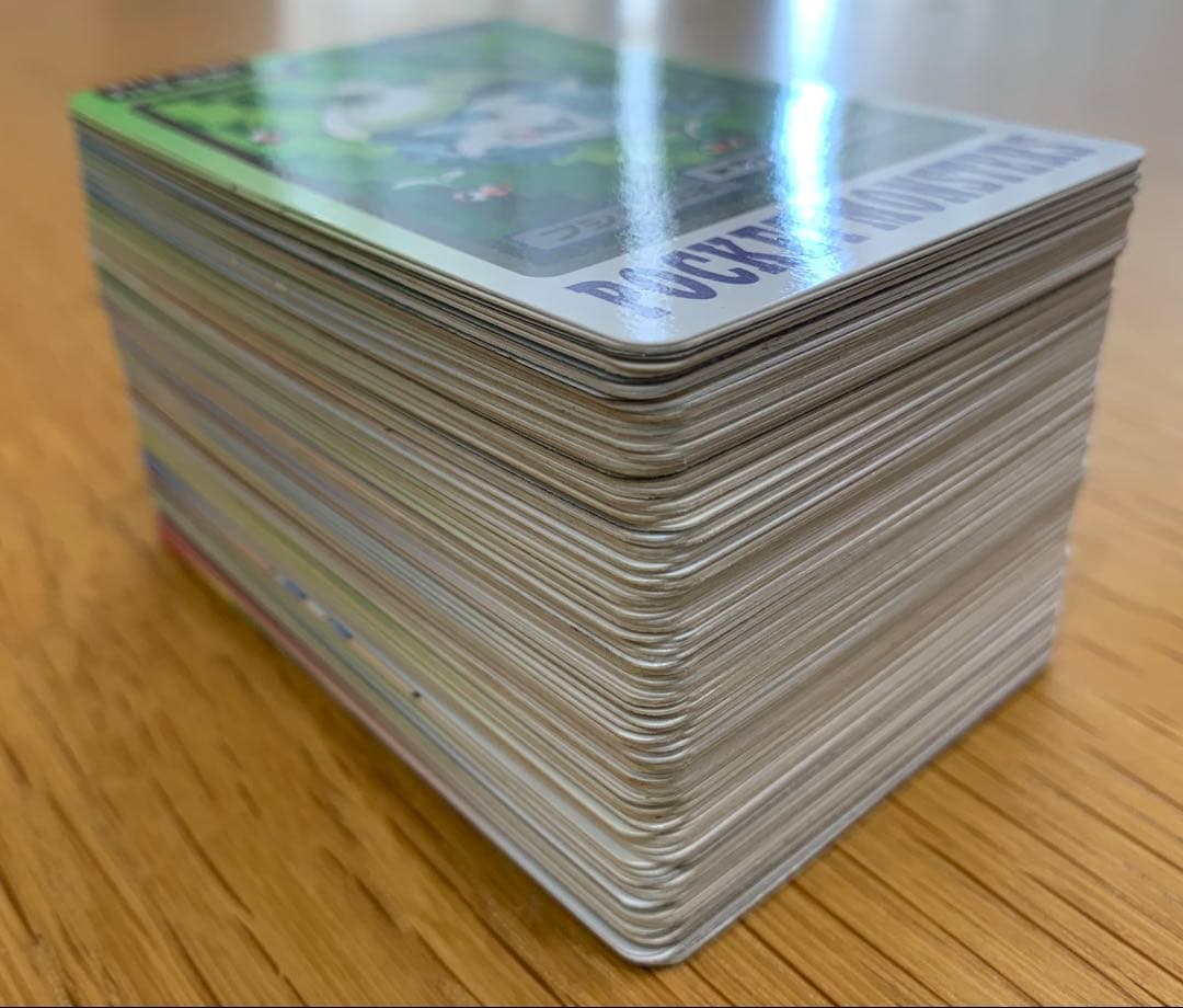 【美品〜やや傷や汚れ】ポケモン　カードダス　151種類コンプリート　ファイル付き