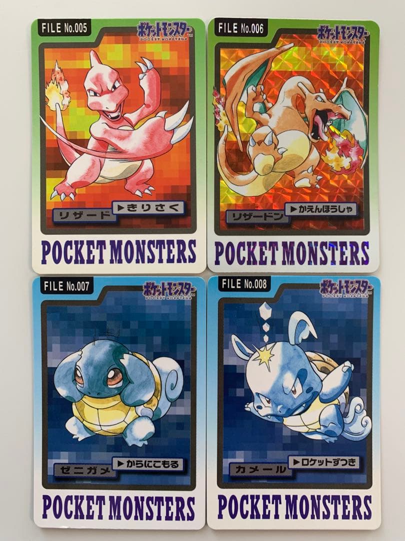 【美品〜やや傷や汚れ】ポケモン　カードダス　151種類コンプリート　ファイル付き