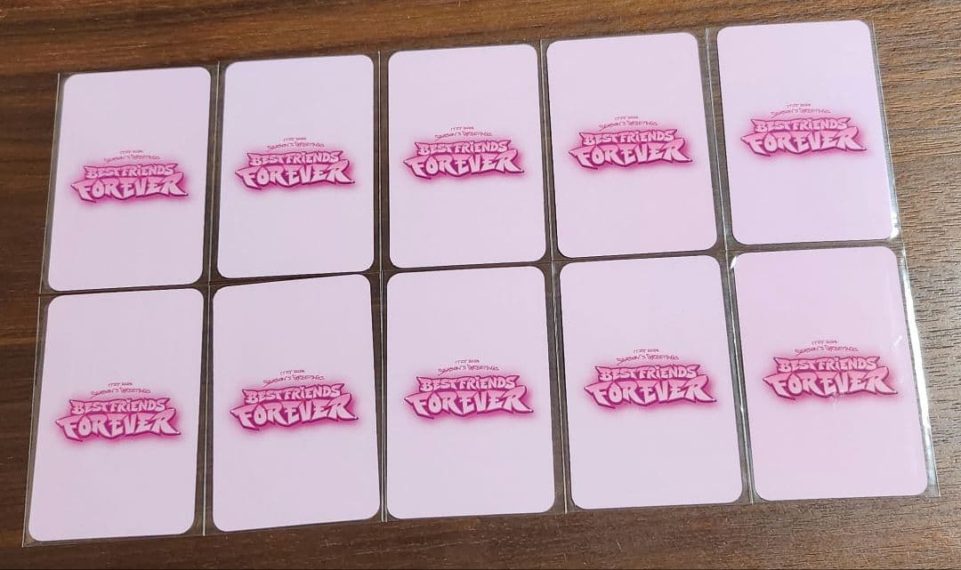 期間限定☆ITZY☆BFF 特典フォトカードセット☆