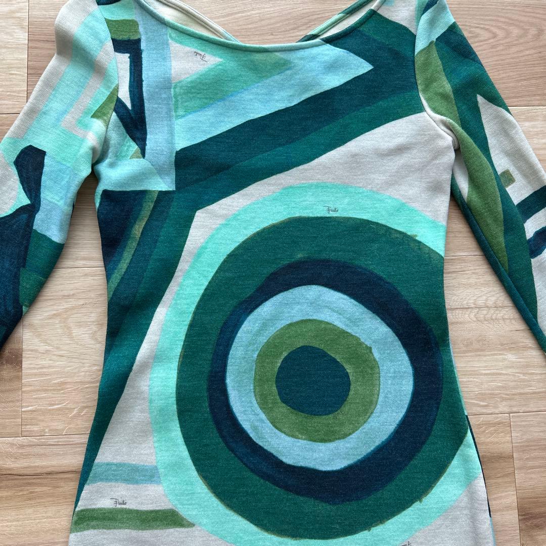 エミリオプッチ　タイト　ニットワンピース