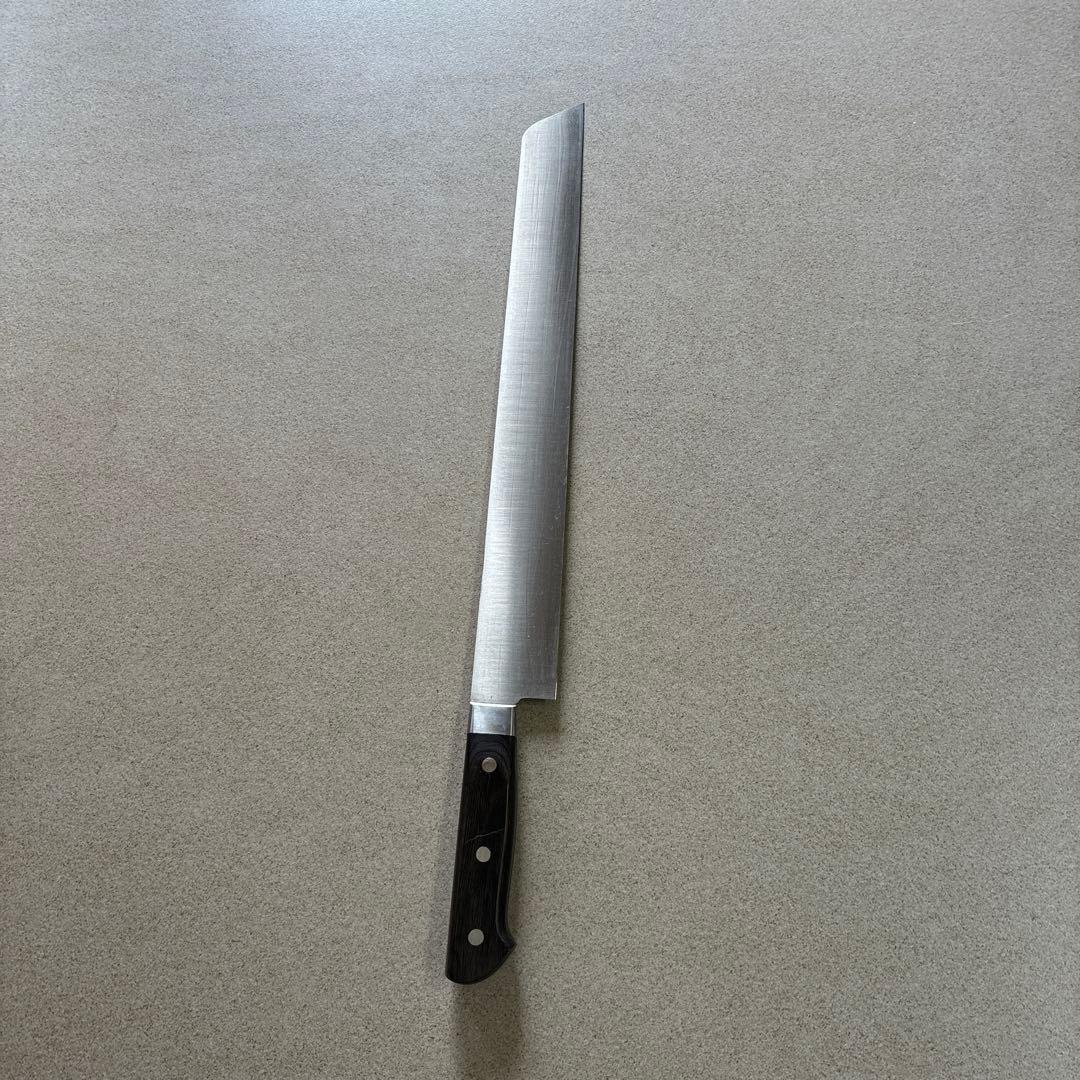 一竿子忠綱　日本製 ハガネ長刃包丁