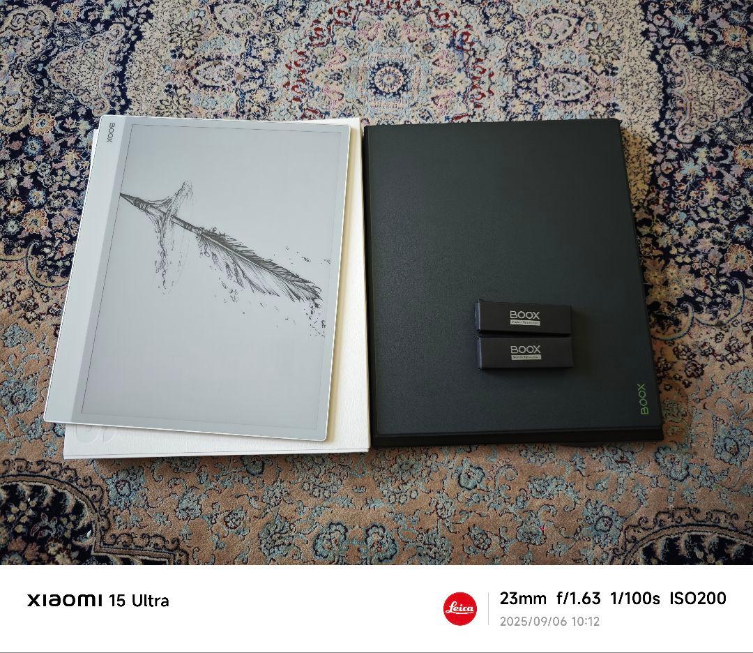 BOOX NOTE MAX、ケース、ペンチップ