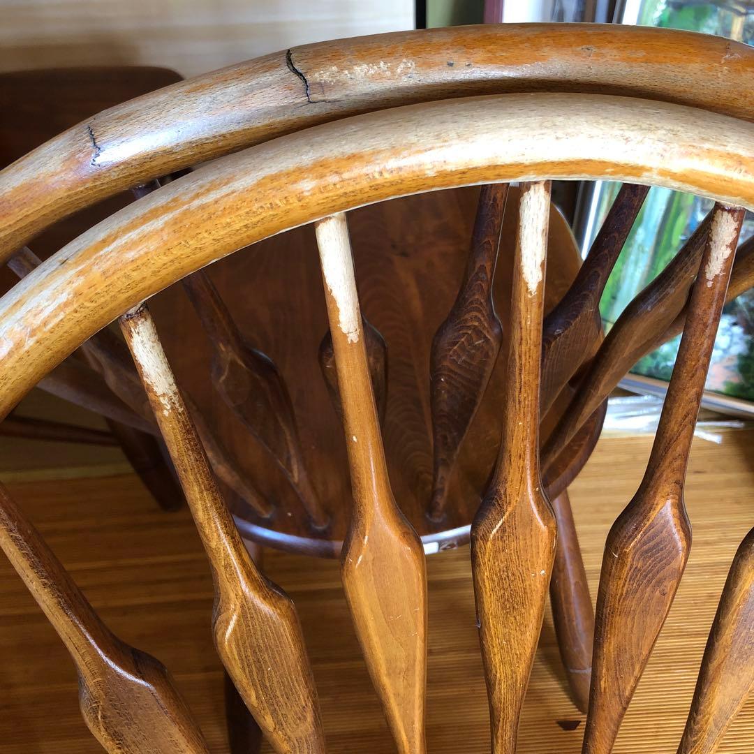 柏木工 無垢材 ウィンザー チェア　ダイニング チェア　1脚　セット販売前提