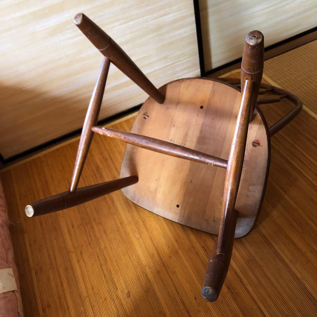 柏木工 無垢材 ウィンザー チェア　ダイニング チェア　1脚　セット販売前提