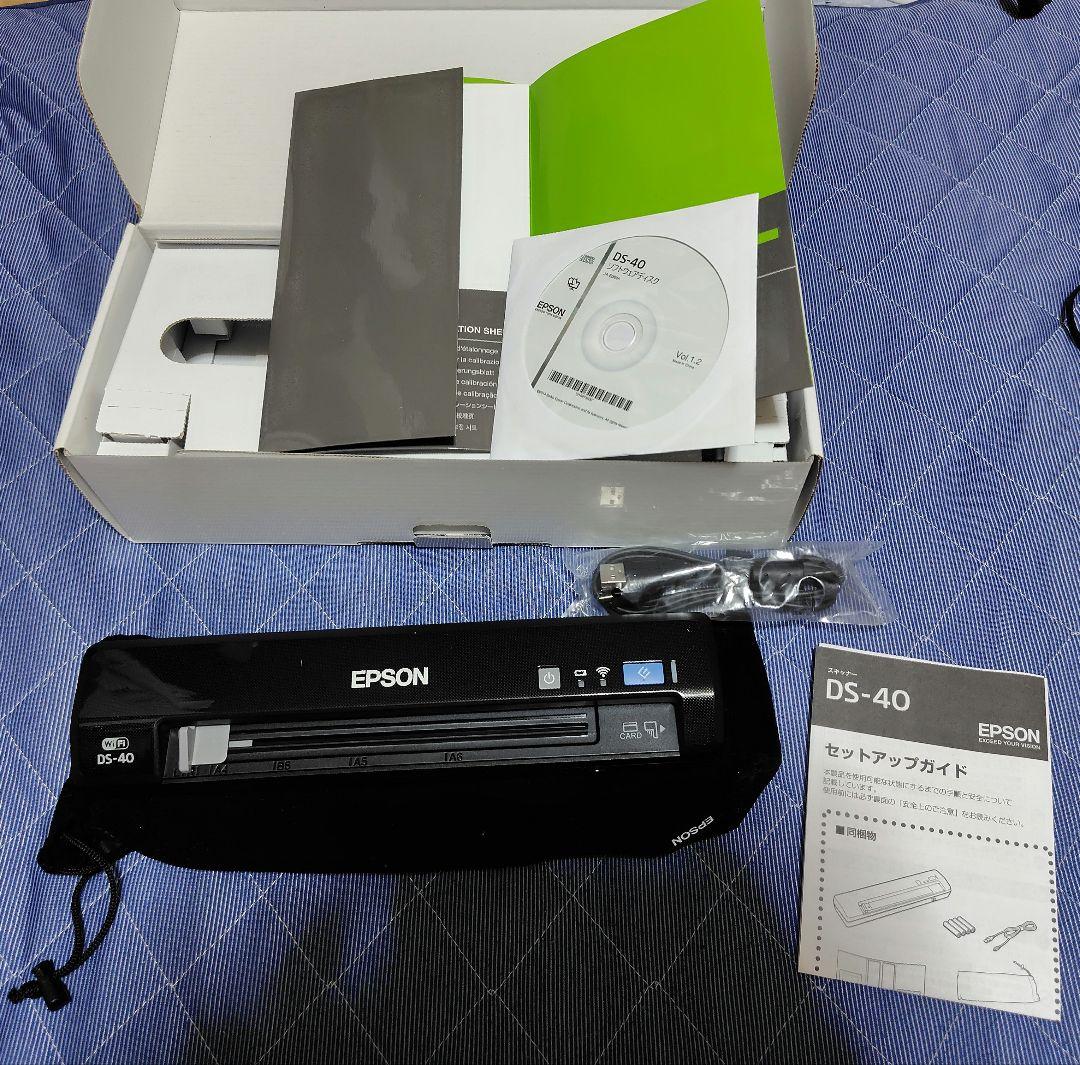 EPSON モバイルスキャナー DS-40