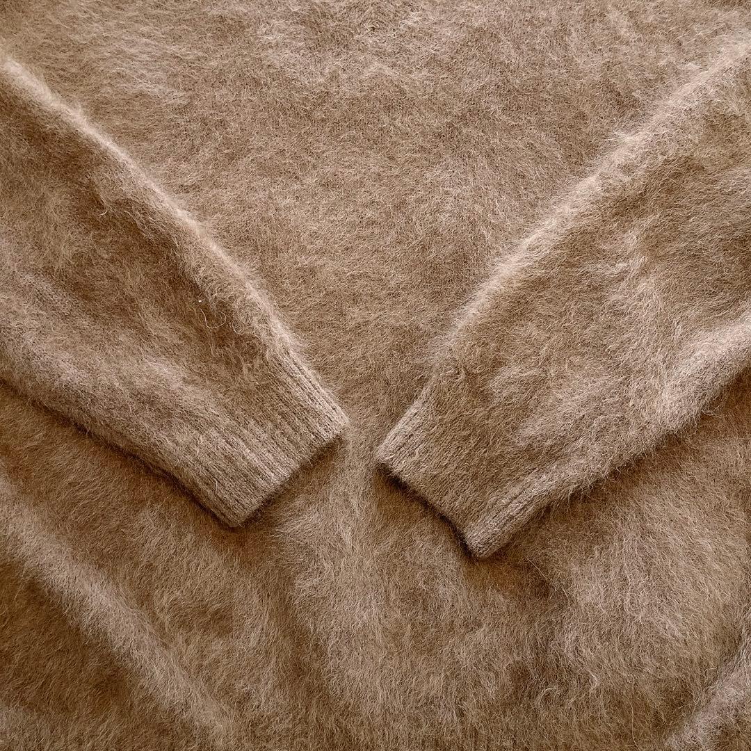 美品　イエナ　IÉNA ラクーンVネックプルオーバー ラクーン ニット