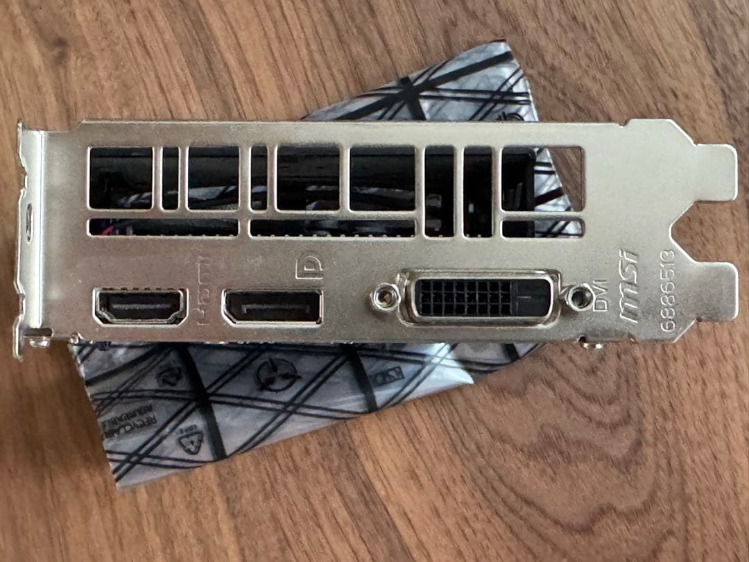 グラフィックボード・グラボ・ビデオカード MSI GeForce GTX 1650 D6 AERO ITX J OC