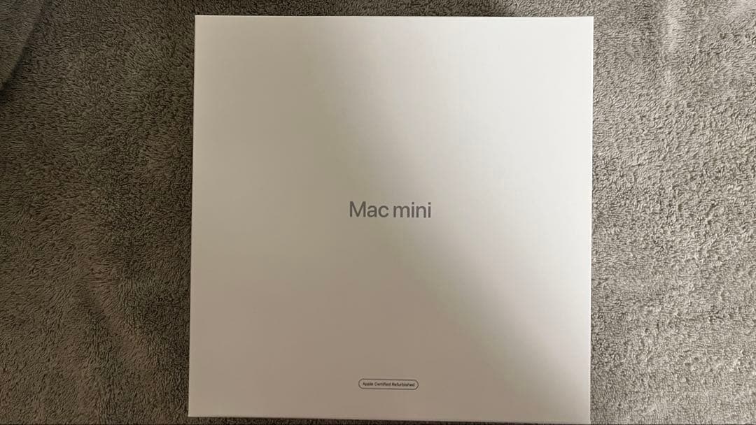 ミニPC Apple Mac mini (2020) 256GB SSD